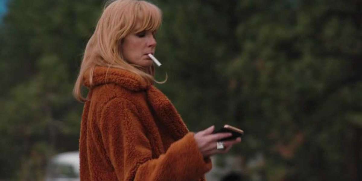 The Timeless Appeal of the Yellowstone Beth Dutton Orange Shearling Fur Coat